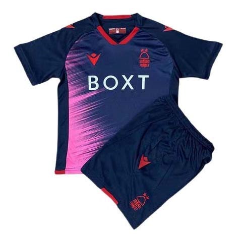 Camiseta Nottingham Forest Replica Segunda Ropa Niño 2021/22